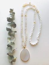 Load image into Gallery viewer, Jade, Agate &amp; Crystal Quartz Mala
