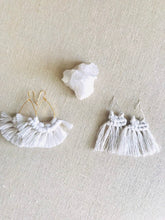 Load image into Gallery viewer, Wholesale - Shapes Collection Natural Macrame Earrings
