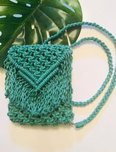 Load image into Gallery viewer, Macrame Backpack Purse
