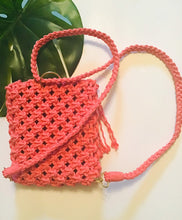 Load image into Gallery viewer, Macrame Backpack Purse

