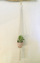 Load image into Gallery viewer, DIY Lace Macrame Plant Hanger Pattern
