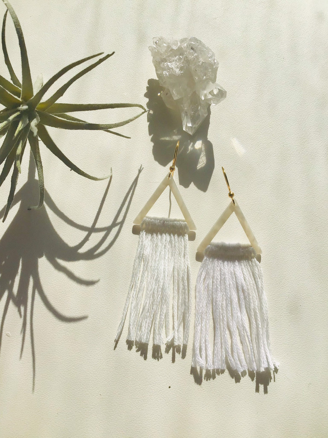 Fringe Macrame Earrings