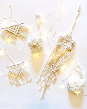Load image into Gallery viewer, Macrame Christmas Ornaments
