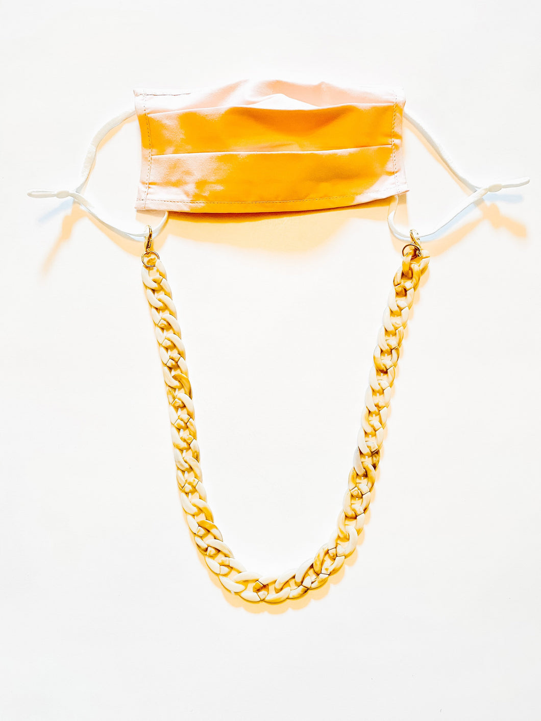 Acrylic Chain Link Face Mask Holder