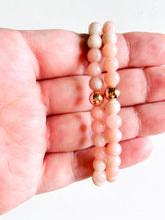 Load image into Gallery viewer, Dainty Opal or Rhodonite Stretch Bracelet
