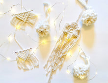 Load image into Gallery viewer, Wholesale - Macrame Christmas Ornaments
