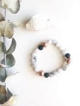 Load image into Gallery viewer, Rutilated Quartz Essential Oil Diffuser Bracelet
