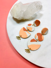 Load image into Gallery viewer, Peaches Dangle Earrings
